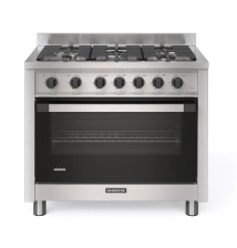 Cocina Barbacoa B90T Acero 5 Hornallas  