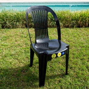 Silla Voss2000 Gala Negra Resistencia: 135 kg