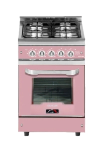 Cocina Usman Lady Pink 55cm  Puerta Vidrio  