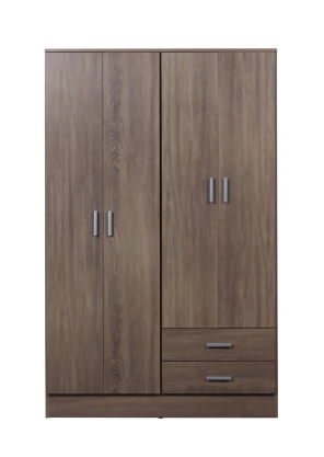 Placard Ricchezze Tana Eco 4P Moccha Ancho 113 Cm  