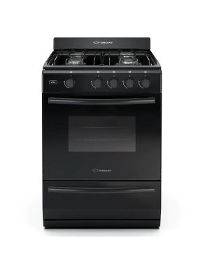 Cocina Ormay Vita Negro Multigas 