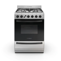 Cocina Ormay Tempo Acero Rejilla Fund.+Timer 