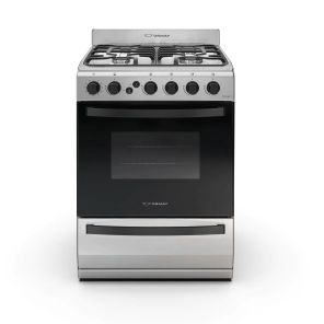 Cocina Ormay Tempo Acero Rejilla Fund.+Timer 