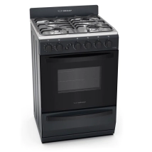 Cocina Ormay Tempo Negra Rejilla Fund.+Timer