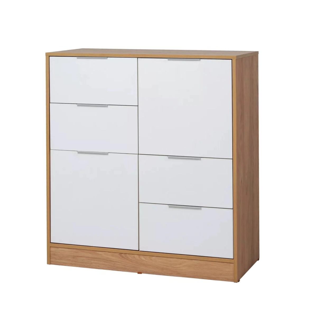 Comoda Ricchezze Murano Hickory Blanco 