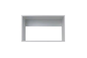 Cubo Ricchezze Porta Microondas Bianco 60cm  
