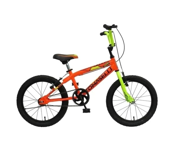 Bicicleta Tomaselli R16 BMX Fanatic Naranja/Ama