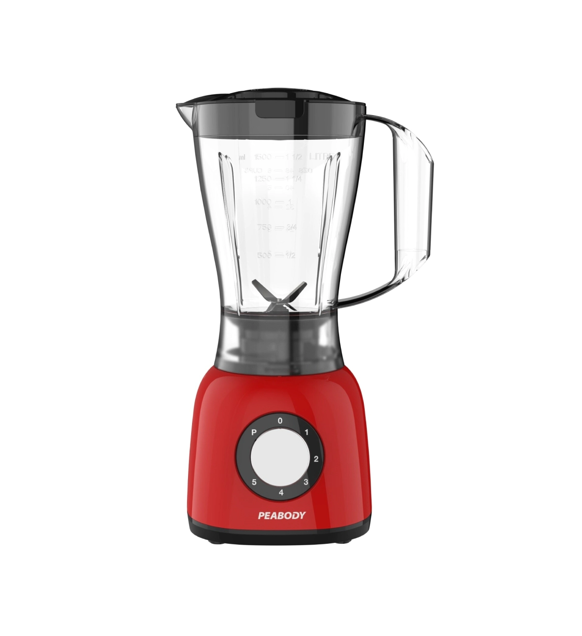 Licuadora Peabody LN610R 600W Roja 1.5 Ltrs 