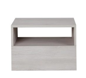 Mesa De Luz Ricchezze Murano Flotante Pino Blanco  