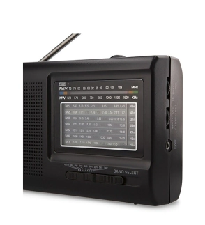 Radio Winco W2005 Dual- 9 bandas AM- FM