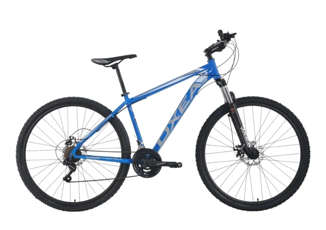 Bicicleta OXEA Hunter R29 Talle M Bco/Negro/Rojo   