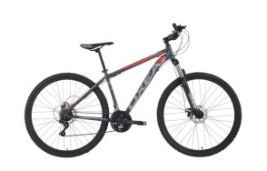 Bicicleta OXEA Hunter R29 Talle M Bco/Negro/Rojo