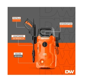 Hidrolavadora Daewoo DAX1400  90 Bares 5.5L/Min.
