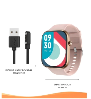 Reloj Smartwatch JD Veneci JD Venecia  T32-1 Rosa