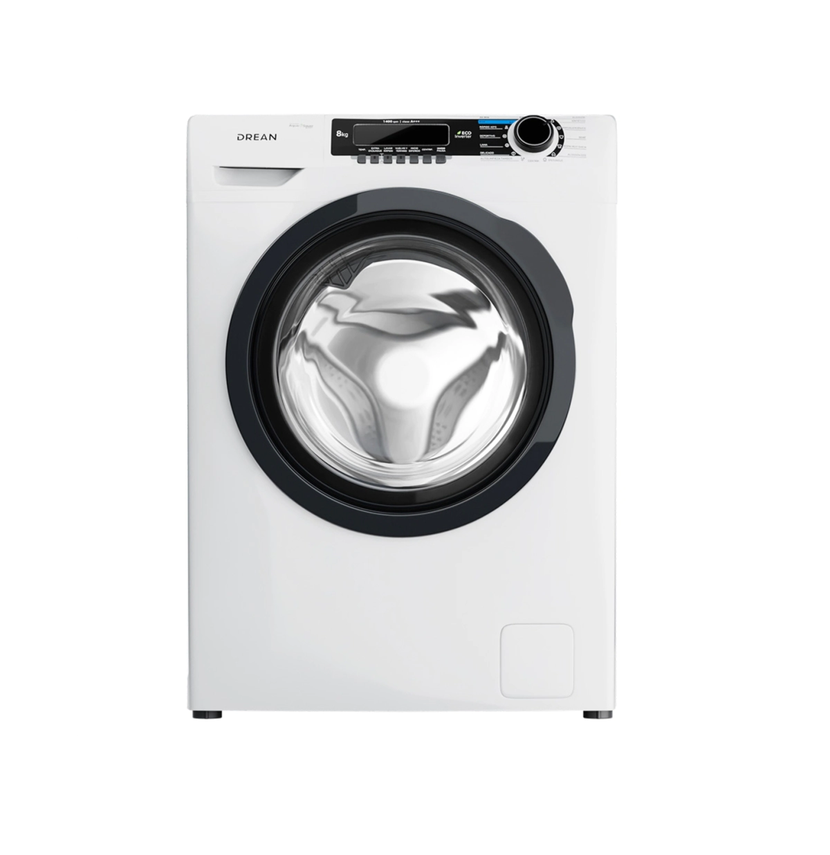 Lavarropas Drean 8kg 1400 Rpm Inverter  A+++  