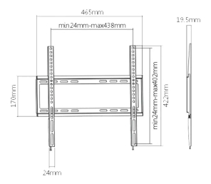 Soporte Lofi SP-271  32"a 65"