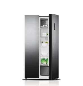 Heladera Vondom 631L Black Inox - No Frost