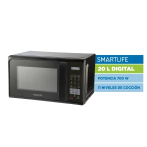 Microondas 20L Smartlife Digital Negro MWO20MDB