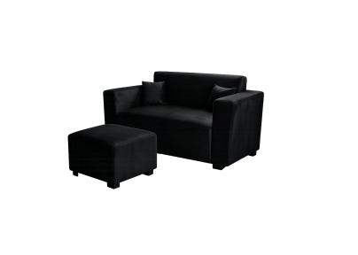 Sofa Noke Clasic S - Pana Negro 
