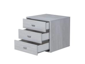 Mesa De Luz Ricchezze Piu Pack 3 Cajones Nevada