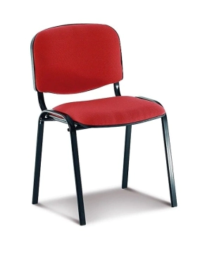 Silla Aimaretti Lobby Tapizada Roja