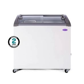 Freezer Inelro FIH-270 PI Plus Tapa de Vidrio Curvo