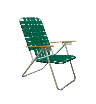 Reposera Eclipse 255 Verde 7/8  - 4 Posiciones