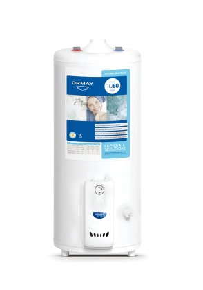 Termotanque 80L Ormay TQ80 Colgar y Apoyar