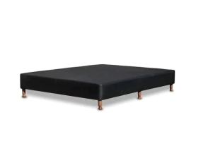 Base Ecocuero 100x190 Negro