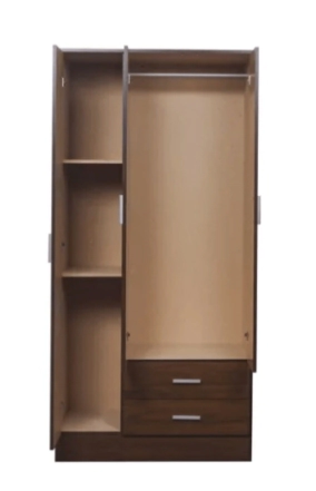 Placard Ricchezze Tana Plus 3P Tabaco 86 cm Ancho