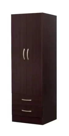 Placard Ricchezze Benevento 2P Moro - 60 cm Ancho 